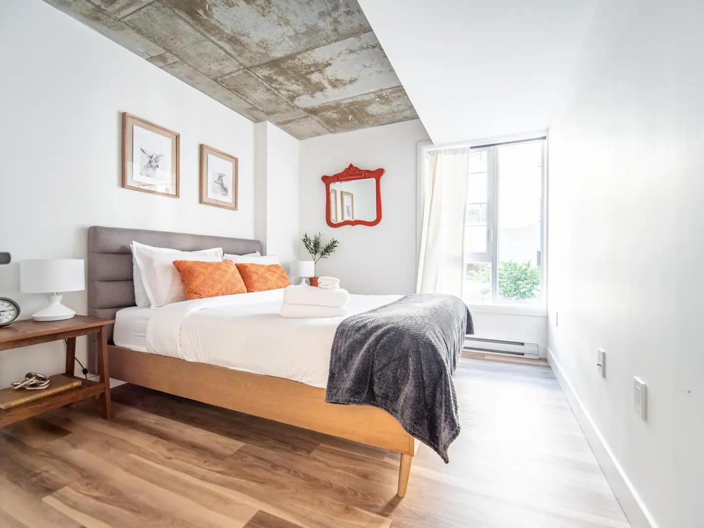 Quebec, Rustique Chic En Ville, Piscine Sur Le Toit Pour 2 A 6 Invites Exterior foto