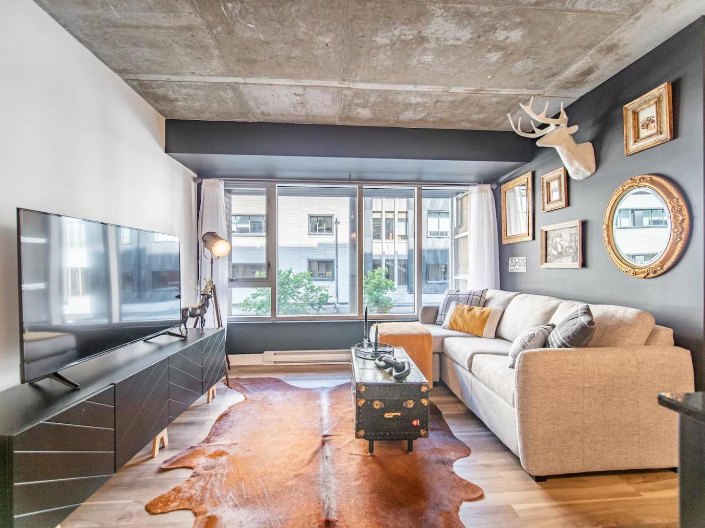 Quebec, Rustique Chic En Ville, Piscine Sur Le Toit Pour 2 A 6 Invites Exterior foto